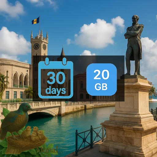Barbados 20GB 30Days