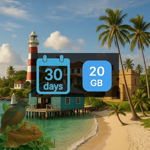 Democratic Republic of the Congo 20GB 30Days