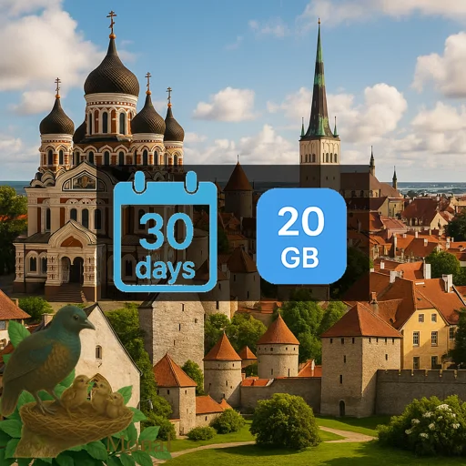 Estonia 20GB 30Days