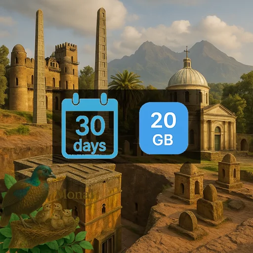 Ethiopia 20GB 30Days
