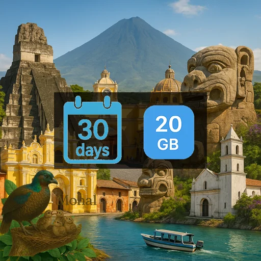 Guatemala 20GB 30Days