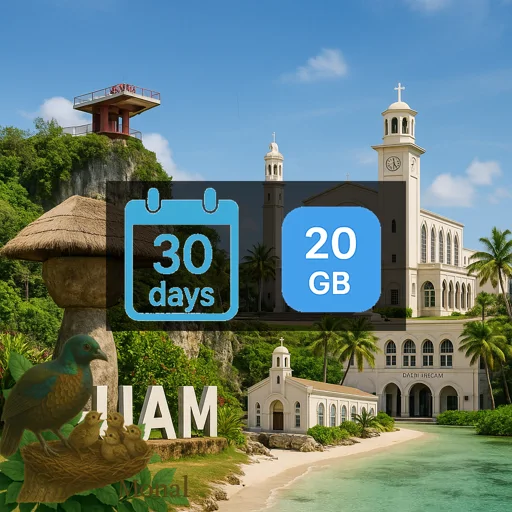 Guam 20GB 30Days