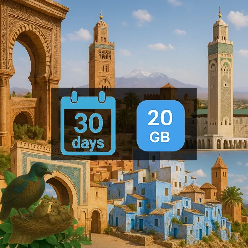 Monaco 20GB 30Days