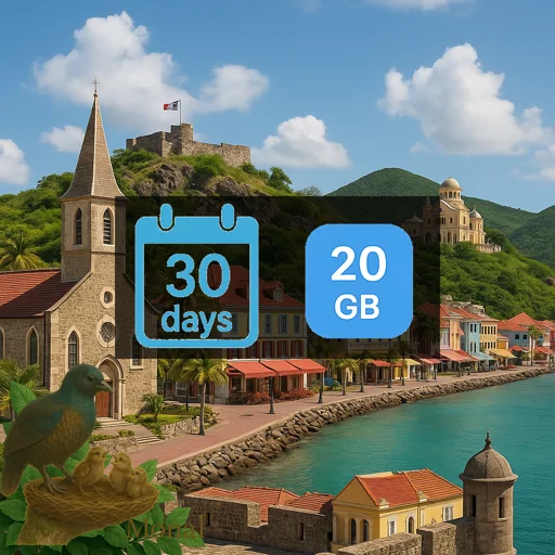 Saint Martin 20GB 30Days