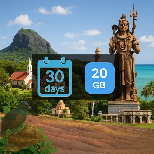 Mauritius 20GB 30Days