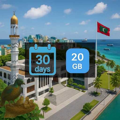 Maldives 20GB 30Days