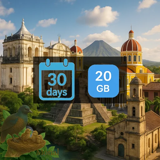 Nicaragua 20GB 30Days