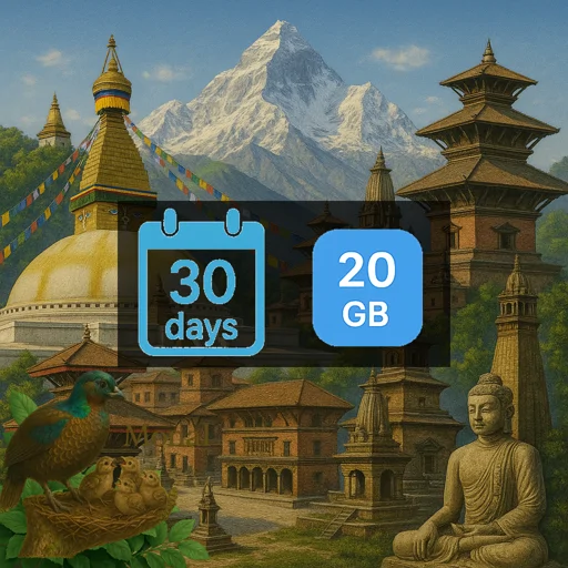 Nepal 20GB 30Days