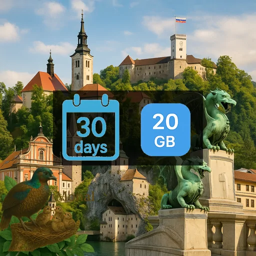 Slovenia 20GB 30Days