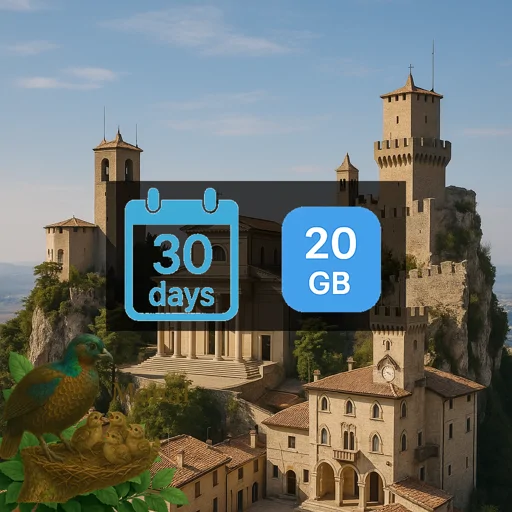 San Marino 20GB 30Days