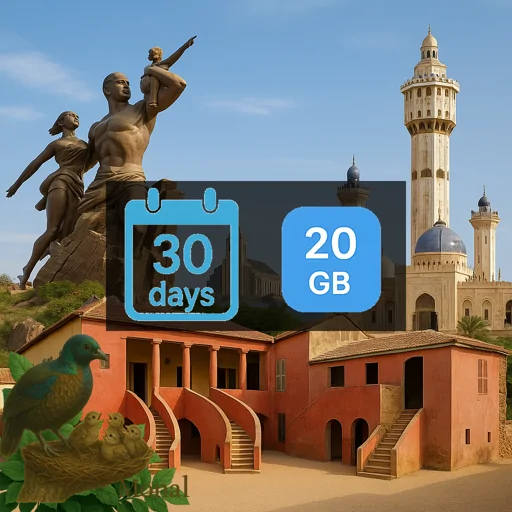 Senegal 20GB 30Days
