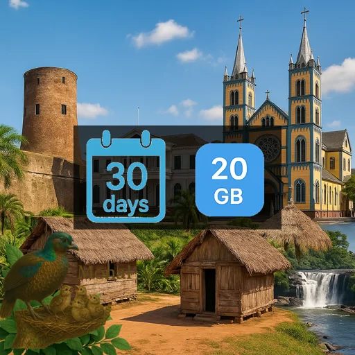 Suriname 20GB 30Days
