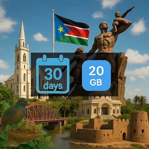 South Sudan 20GB 30Days