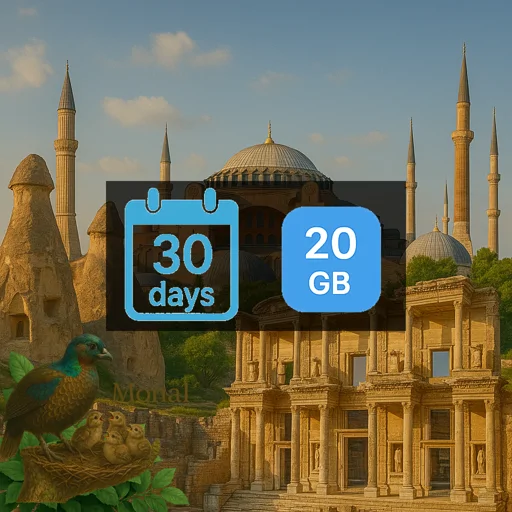 Turkey 20GB 30Days