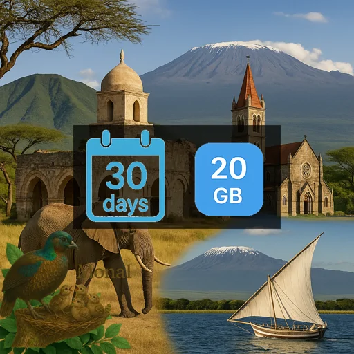 Tanzania 20GB 30Days