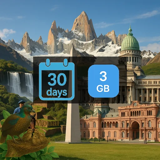 Argentina 3GB 30Days