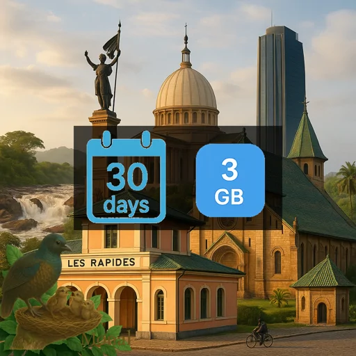 Republic of the Congo 3GB 30Days