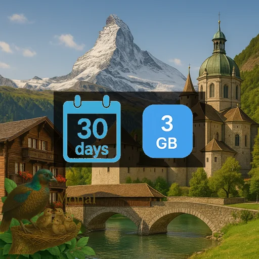 Switzerland 3GB 30Days