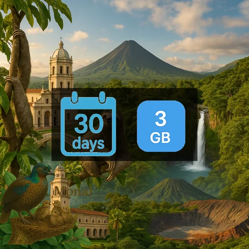 Costa Rica 3GB 30Days