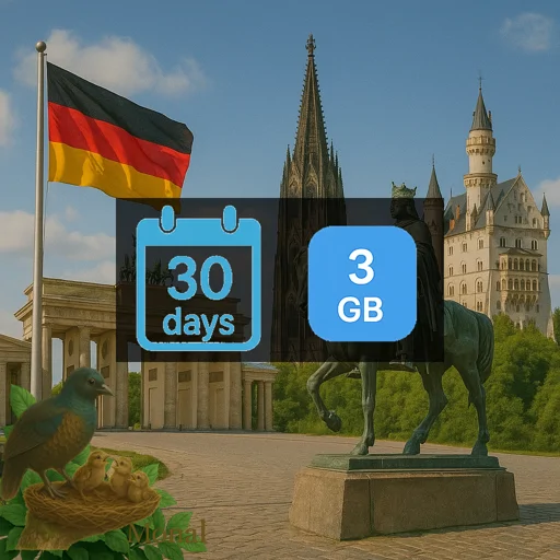 Germany 3GB 30Days