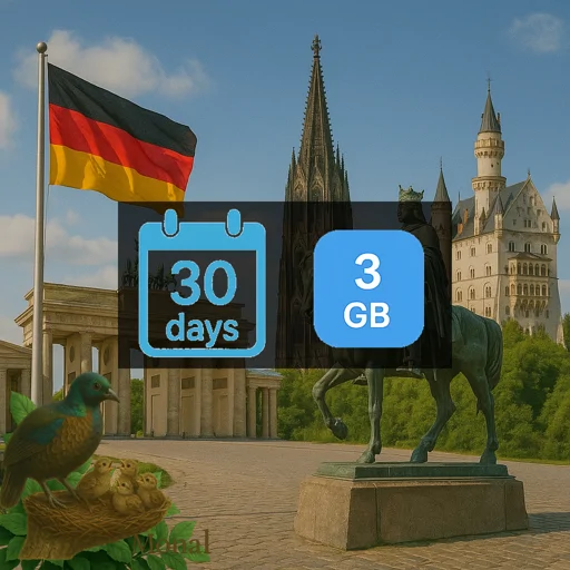 Germany 3GB 30Days