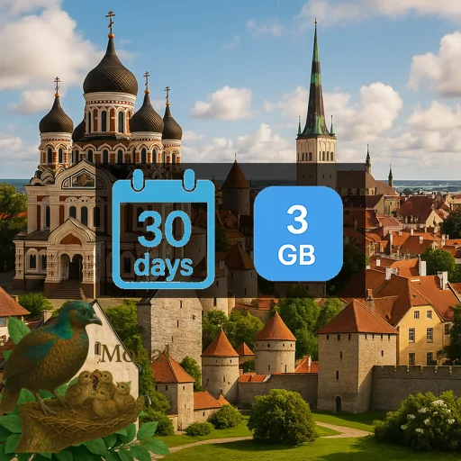 Estonia 3GB 30Days