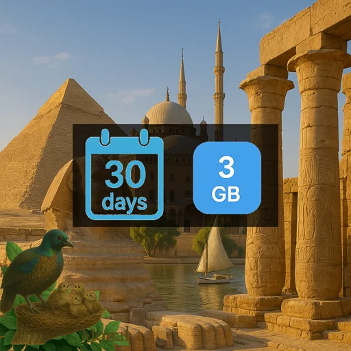 Egypt 3GB 30Days