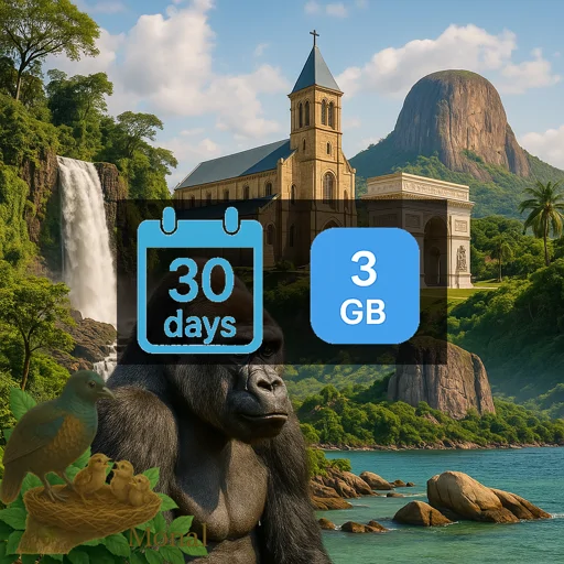 Gabon 3GB 30Days