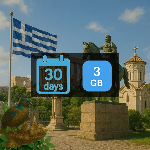 Greece 3GB 30Days