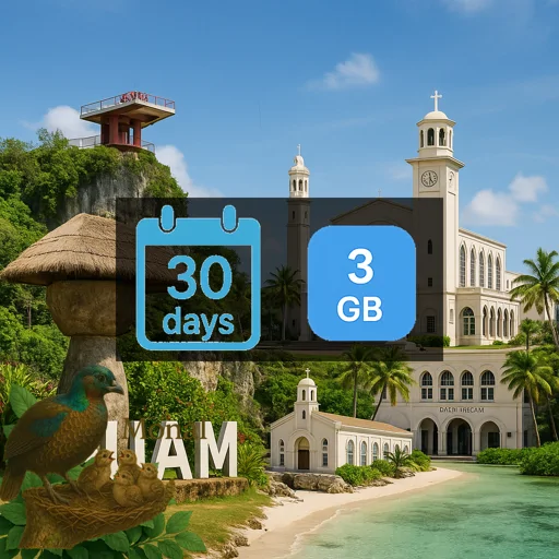 Guam 3GB 30Days