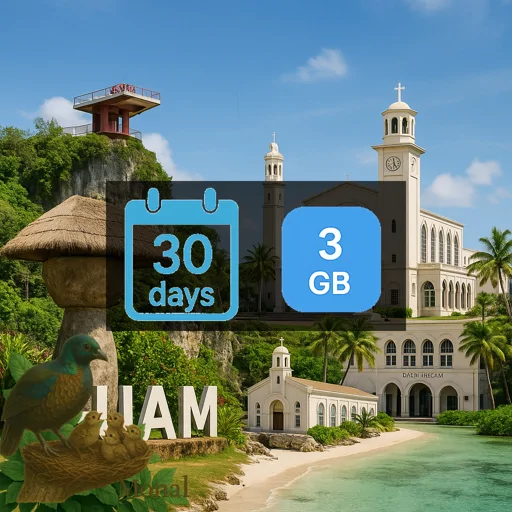 Guam 3GB 30Days