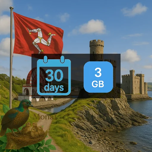 Isle of Man 3GB 30Days