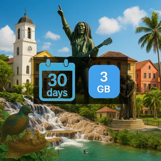 Jamaica 3GB 30Days