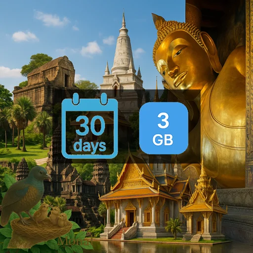 Cambodia 3GB 30Days