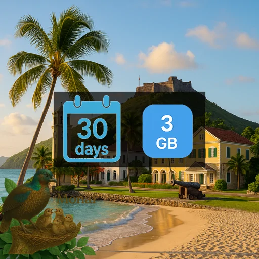 Cayman Islands 3GB 30Days