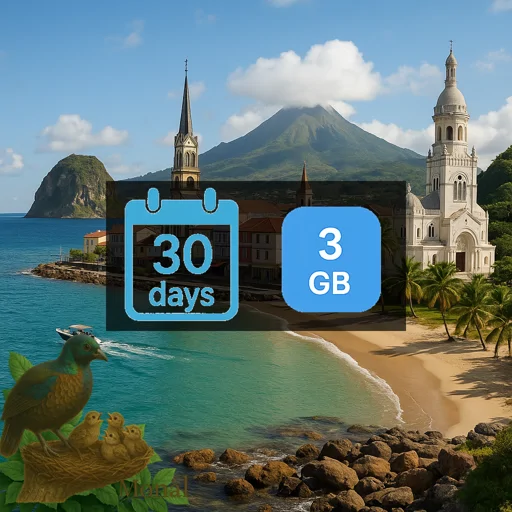 Martinique 3GB 30Days
