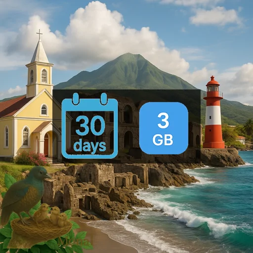 Montserrat 3GB 30Days