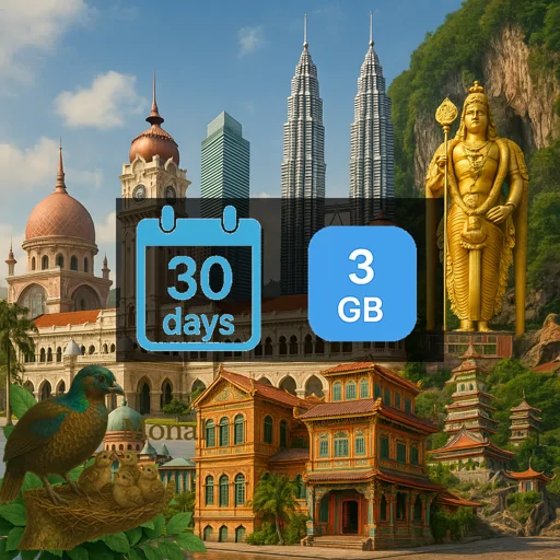 Malaysia 3GB 30Days (nonhkip)