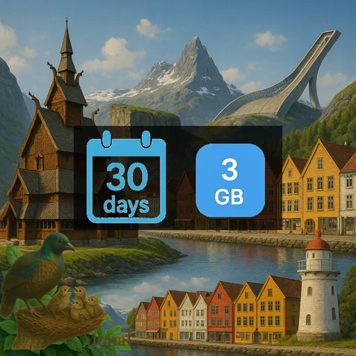 Norway 3GB 30Days