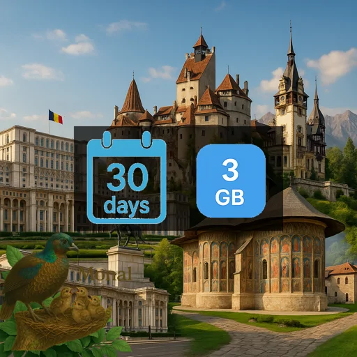 Romania 3GB 30Days