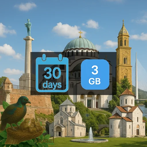 Serbia 3GB 30Days