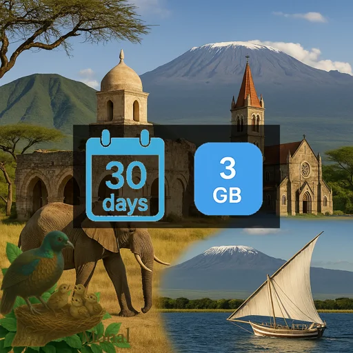 Tanzania 3GB 30Days