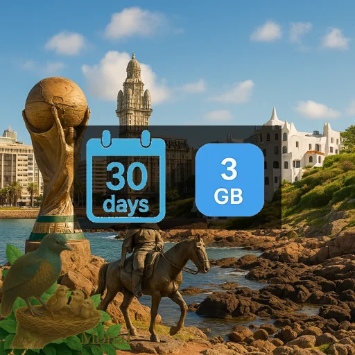 Uruguay 3GB 30Days
