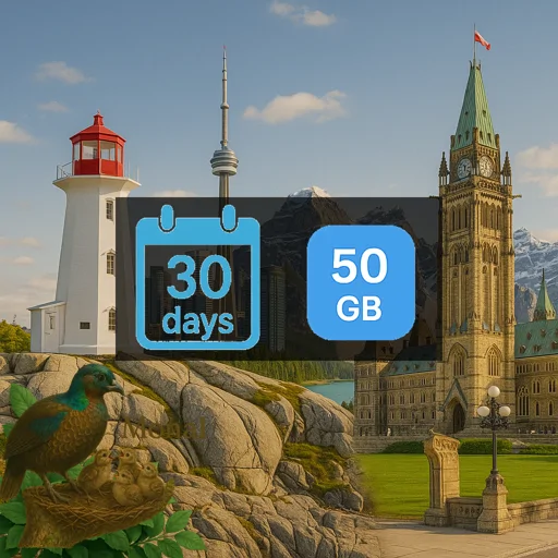 Canada 50GB 30Days