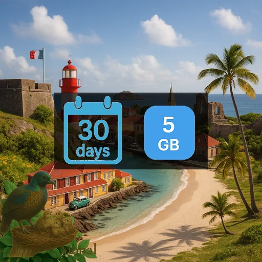 Saint Barthelemy 5GB 30Days
