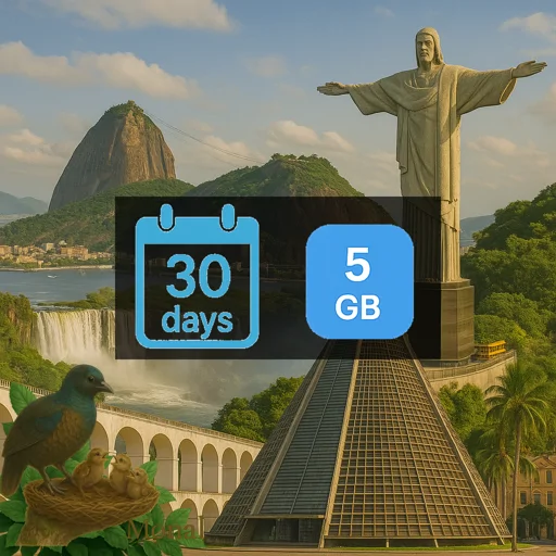 Brazil 5GB 30Days