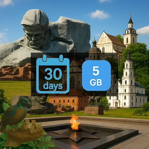 Belarus 5GB 30Days
