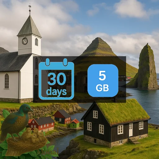 Faroe Islands 5GB 30Days