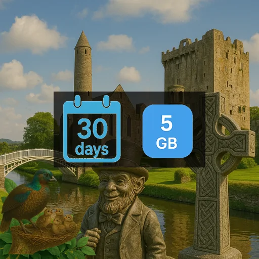 Ireland 5GB 30Days