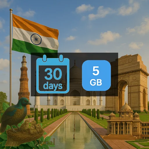 India 5GB 30Days